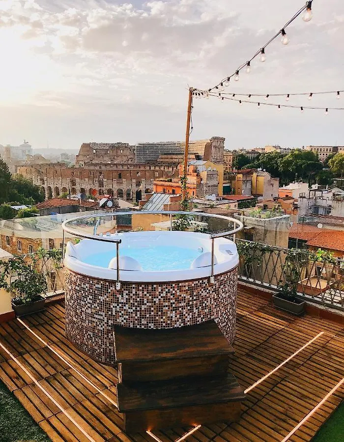 Rooftop Colosseo - Roma D'Amore Bed & Breakfast Řím